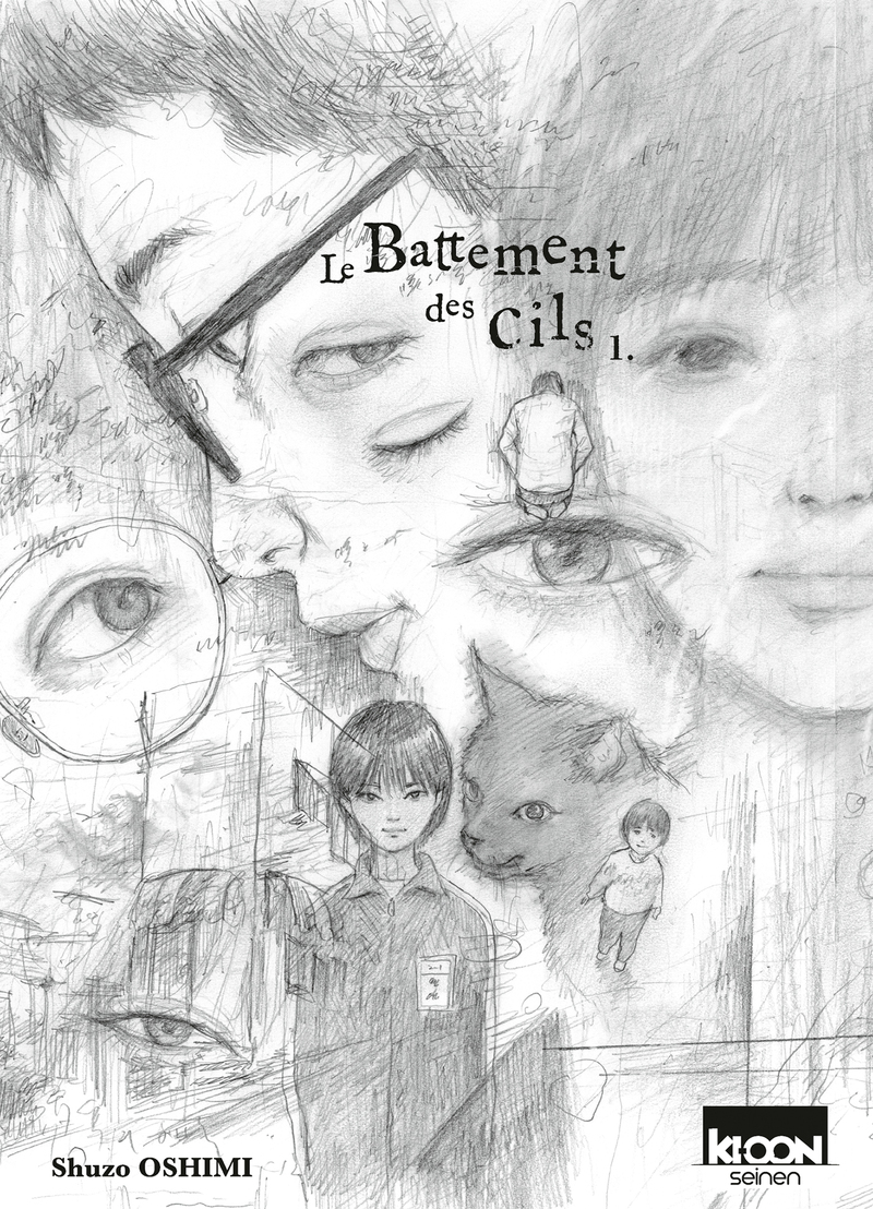 Couverture française originale du tome 1 du Battement des cils par Shuzo Oshimi
