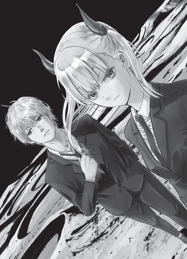 Kaede et Rin dans une planche de l’extrait officiel de COSMOS tome 1